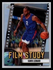 2024-25 Topps Chrome Film Study Kawhi Leonard #FS-15 card