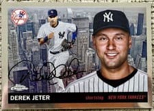 2025 Topps Chrome Platinum 1955 Topps City Variations Derek Jeter #55CV-51 card