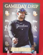 2024 Topps Big League Game Day Drip Jasson Domínguez #GD-8 card