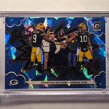 2025 Donruss Optic Best Tuddys Christian Watson/Jordan Love #14 card