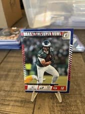 Saquon Barkley 2025 Panini Donruss Road to the Super Bowl card