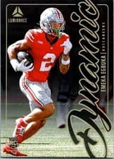 2025 Panini Luminance Dynamic Rookies Emeka Egbuka #2 card
