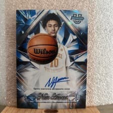2025-26 Bowman Sapphire Sapphire Selections NIL Nate Ament #SNA-NA card