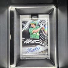 Nick Kurtz 2026 Topps Chrome Black Super Futures Autographs card