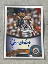 2025 Topps Archives Fan Favorite Autographs 2011 Ron Darling #11FFA-RD card