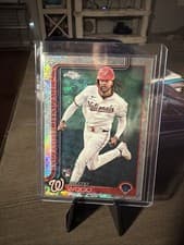 2025 Topps Chrome Logofractor Edition Base Set James Wood #132 card