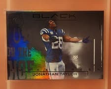 2025 Panini Black Smokescreen Jonathan Taylor #20 card