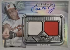 2025 Topps Sterling Seasons Autographed Relic Cal Ripken, Jr. #SSA-CR card