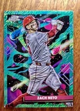 2025 Topps Cosmic Chrome Base Set Zach Neto #113 card