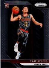 Trae Young 2018 Panini Prizm card