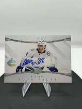 2024-25 Upper Deck Artifacts Autograph Facts Nils Aman #AF-NA card