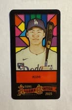 2025 Topps Allen & Ginter Mini Stained Glass Hyeseong Kim #71 card