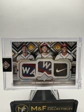 2025 Topps Transcendent Collection Triple Patch Max Scherzer #TCTP-STS card