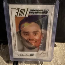 2025-26 Flair 3-on-1 Breakaway Sebastian Aho #BW-11 card