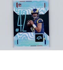 2025 Score Top 100 Matthew Stafford #42 card