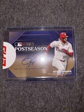 Bryce Harper 2024 Topps Postseason Performance Autograph card