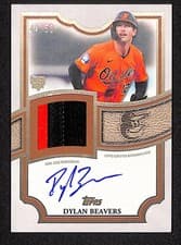 2026 Topps Topps Flagship Autograph Patch Dylan Beavers #TFAP2-DBE card