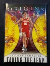 2024-25 Panini Origins Taking the Leap Set Zaccharie Risacher #1 card