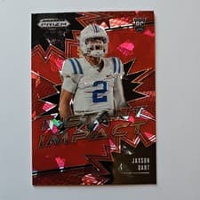 Jaxson Dart 2025 Panini Prizm Draft Picks Instant Impact card