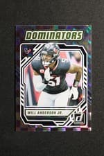 2025 Donruss Dominators Will Anderson Jr. #DOM-WAN card