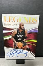 2024-25 Panini Immaculate Collection Immaculate Legends Set Alonzo Mourning #2 card
