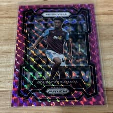 Boubacar Kamara 2023 Panini Prizm Premier League card