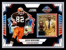 2025 Score Men of Canton Ozzie Newsome #9 card