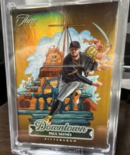Paul Skenes 2025 Panini Three and Two Downtown card