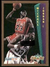 Michael Jordan 1992-93 Fleer Base Set card