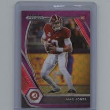 Mac Jones 2021 Panini Prizm Draft Picks card