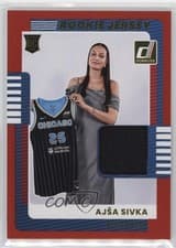 2025-26 Donruss WNBA Rookie Jersey Ajsa Sivka #4 card