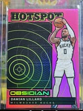 2024-25 Panini Obsidian Hotspot Damian Lillard #1 card