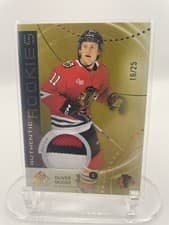 2025-26 SP Game Used Rookie Jumbo Patch Oliver Moore #JRP-OM card