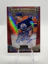 2024-25 O-Pee-Chee Platinum Rookie Autographs Phil Kemp #R-PK card