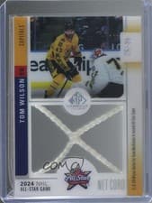 2024-25 SP Game Used 2024 All-Star Game Net Cord Relics Tom Wilson #ASN-TW card