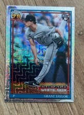 Grant Taylor 2026 Topps 1991 Chrome card