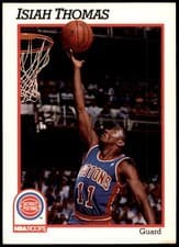 Isiah Thomas 1991-92 Hoops Base Set card