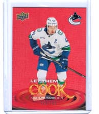 2025-26 Upper Deck Let Them Cook Quinn Hughes #LTC-14 card