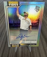 2026 Topps First Pitch Autographs Scott Yager #FP-13 card