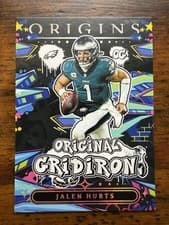 2025 Panini Origins Original Gridiron Jalen Hurts #17 card