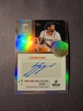 2025-26 Topps Signature Class Signature Blend Shaedon Sharpe #SB-SS card