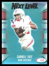 2026 SAGE Football Base Set Carnell Tate #87 card