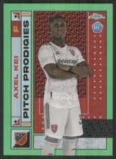 Axel Kei 2022 Topps Chrome MLS card