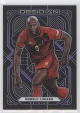 Romelu Lukaku 2021 Panini Obsidian card