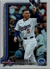 2025 Topps Chrome Update 2025 All Star Game Freddie Freeman #ASGC-11 card