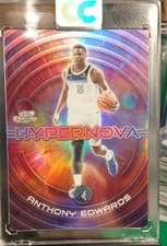 2025-26 Topps Cosmic Chrome Hypernova Anthony Edwards #HN-5 card