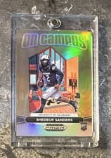2025 Panini Prizm Draft Picks On Campus Shedeur Sanders #9 card