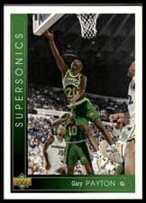 Gary Payton 1993-94 Upper Deck Base Set card