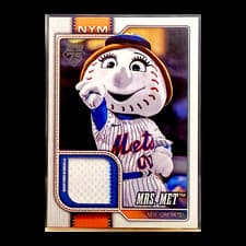 2026 Topps Mascots Relics Mrs. Met #MAS-MRS card