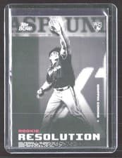 2025 Topps Black & White Rookie Resolution Griffin Conine #RR17 card